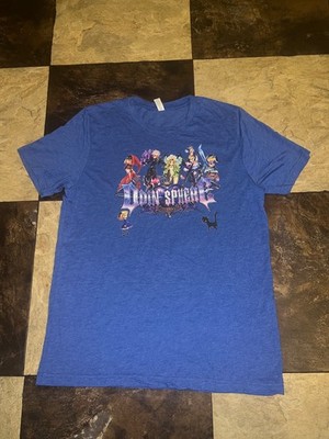 Odin Sphere Leifthrasir Video Game Promo T-Shirt Large Persona Shin Megami 
