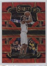 2023-24 Panini Select Concourse Red Wave Prizm Emoni Bates #67 5i3