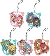 Magia Record Puella Magi Madoka Magica Straps Set of 5 Characters