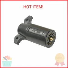 POLLAK 12-706 Plastic Blade Style 7-Way Plug