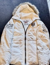 Damen Winter- Jacke Kurzmantel gesteppt Kapuze SOCCX  Gr. L 40 TOP