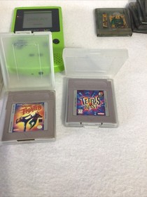 Nintendo Game Boy Color Kiwi Green w/Games Bundle