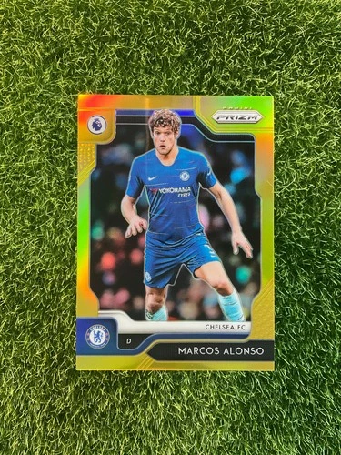 2019-20 Panini Prizm EPL MARCOS ALONSO GOLD #1/10 Chelsea
