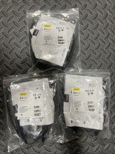 3 QTY Jabra 1519-0157 Biz 1500 Duo QD Headsets