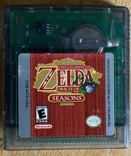 The Legend of Zelda Oracle of Seasons Nintendo Game Boy Color Authentic Cart.