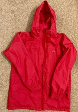 Ladies Trespass Technical Performance Jacket ~ TP50 ~ 3000mm ~ Size  XL ~ Red