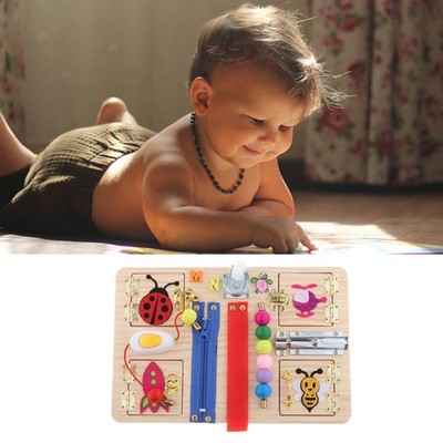 Kinder Baby Busy Board Taste Grundlegende Fähigkeiten Pädagogisches Reisen