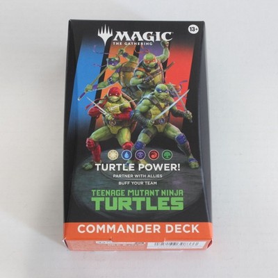 Commander Deck ''Turtle Power'' Teenage Mutant Ninja Turtles TMT MTG