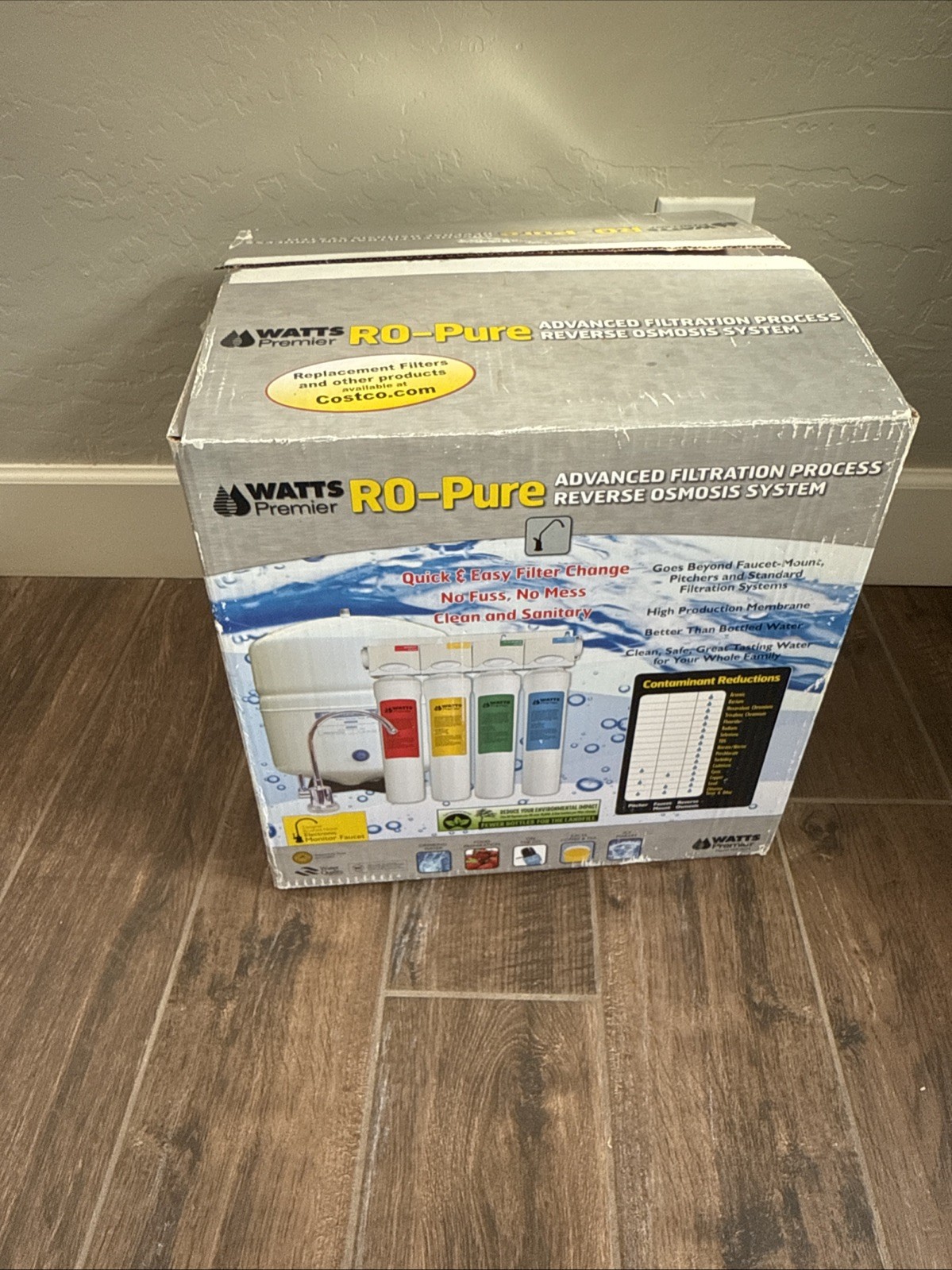 Watts Premier Ro Pure Advanced Filtration Process Reverse Osmosis System NOB