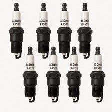 8x AC Delco R45TS Z&uuml;ndkerzen &ndash; GM Ford Dodge V8 Oldtimer OEM  8 St&uuml;ck