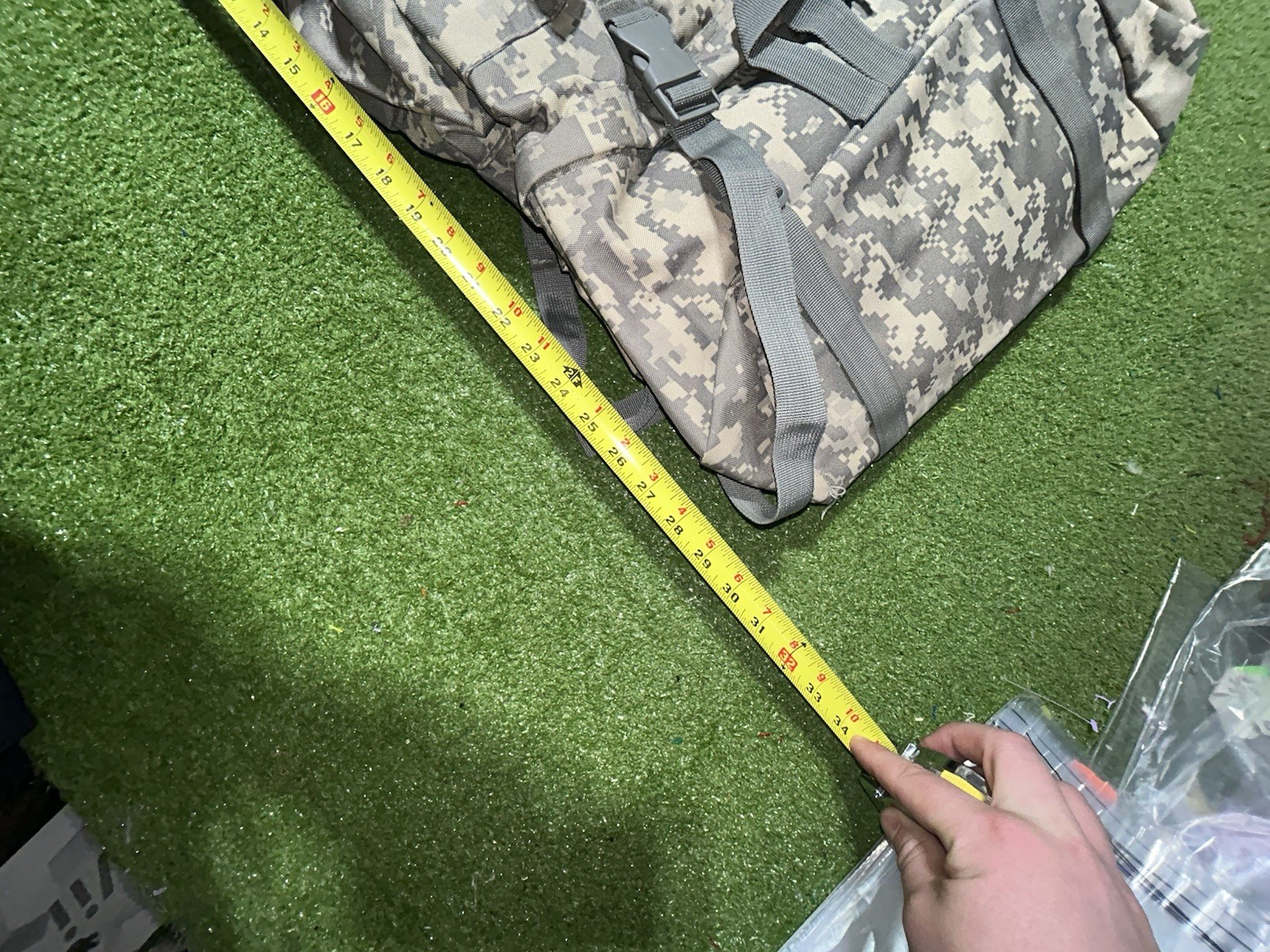 Mil Spec Plus Camo Molle Rucksack Large Hiking  Backpack