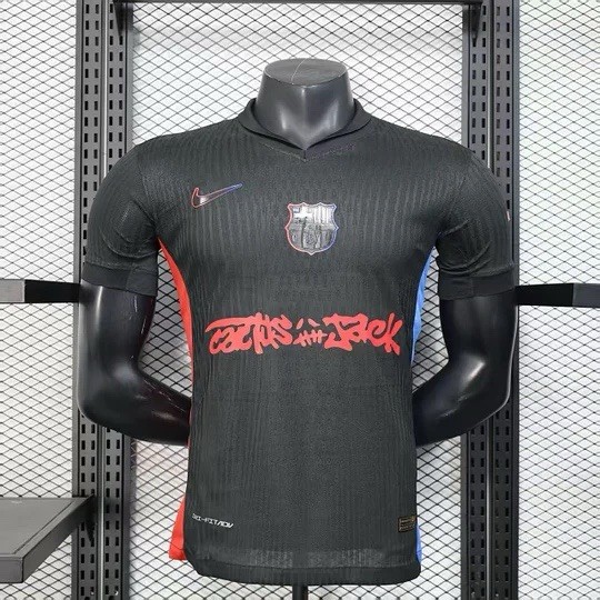Lamine Yamal Barcelona x Travis Scott Limited Edition Jersey