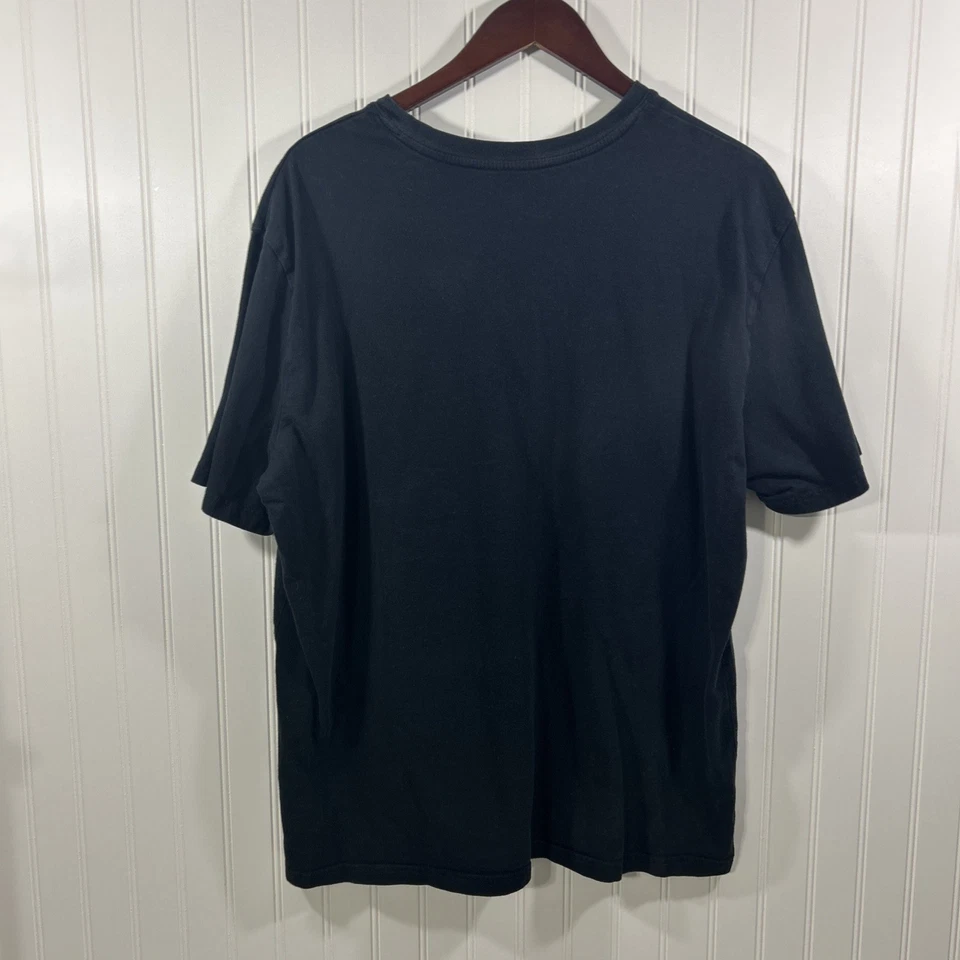 Prendas para dormir Nautica XL negras mangas cortas 100 % algodón para hombre Foto 2 de 4