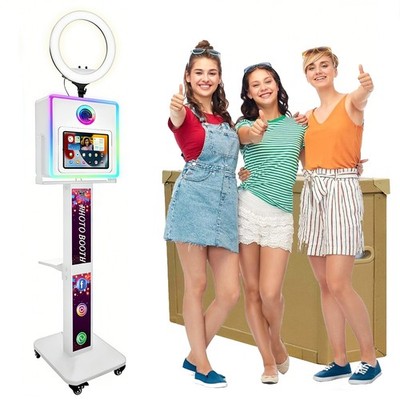 iPad Photo Booth Kiosk Portable Selfie Station for Wedding & Party Rental Events