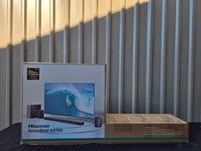 Hisense AX700 5.1.4 CH Dolby Atmos Soundbar with Wireless Subwoofer