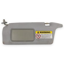 2001-2005 Honda Civic Driver Left Side Sun Visor Gray Cloth