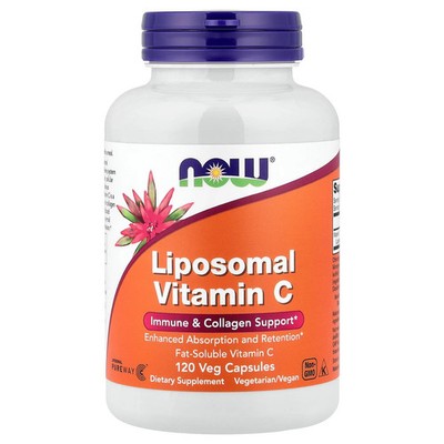 Liposomal Vitamin C, 120 Veg Capsules (500 mg per Capsule)