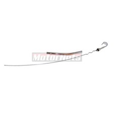 Sbc Chrome Steel Engine Oil Dipstick 283 327 350 383 400 Tube Small Block Chevy
