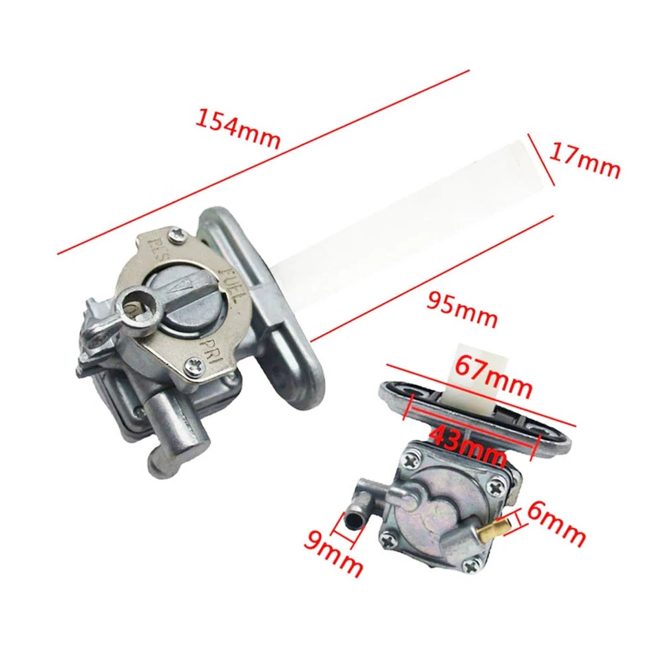 Genuine Fuel Valve Petcock For 1982-83 Suzuki GS1100E GS1100G GS850G 44300-45370 Foto 3 de 4