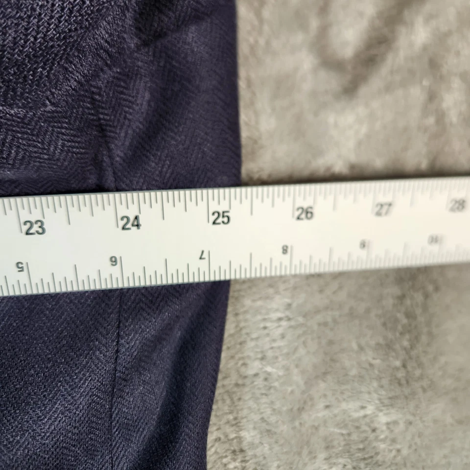 Vintage Ralph Ralph Lauren RRL Blazer Men's Size 50R Blue Three Button 100% Wool - Image 2 of 4