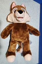 Build-A-Bear Great Wolf Lodge Wiley Wolf Plush 18” Stuffed Animal Toy Brown