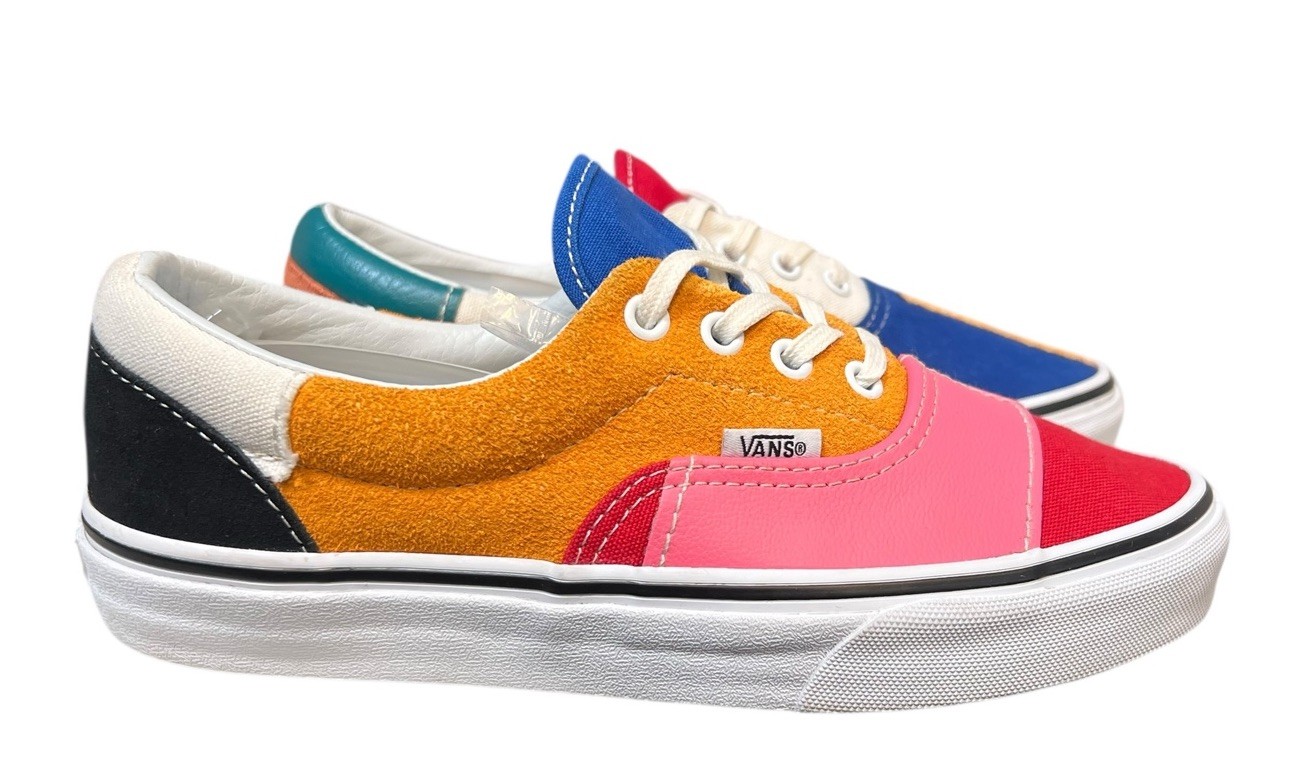 Vans Off The Wall Era Patchwork Multi Colored Low… - image 2