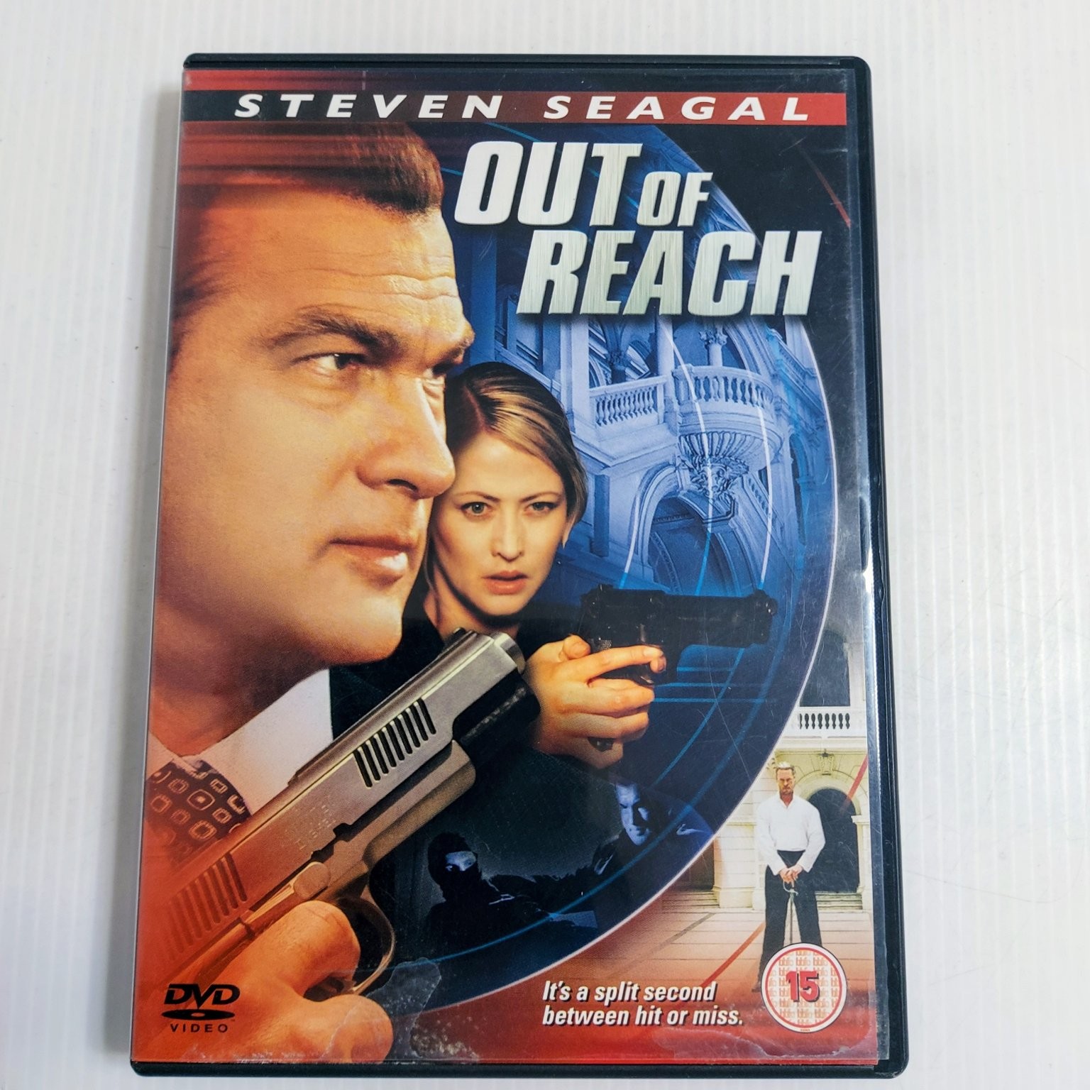Out of Reach DVD Steven Seagal Action Thriller Film PAL Region 2