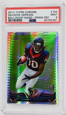 2013 Topps Chrome #154 DeAndre Hopkins Prism Refractor /260 RC Rookie PSA 9