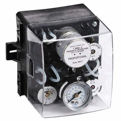 Johnson Controls T-5800-3 Pneumatic Controller, Dual Input