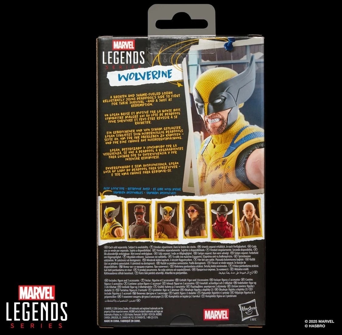BRAND NEW Hasbro Marvel Legends Series Deadpool & Wolverine 6" Figure NIB