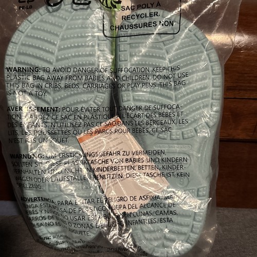 Zoccoli classici Crocs Summer Beach slip on blu acqua pura adulto US donna 9 - Foto 8 di 9
