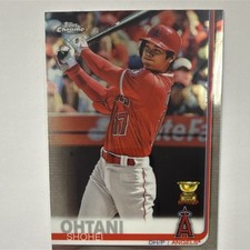 2019 Topps Chrome Shohei Ohtani #1 All-Star Rookie Cup Angels MLB Card