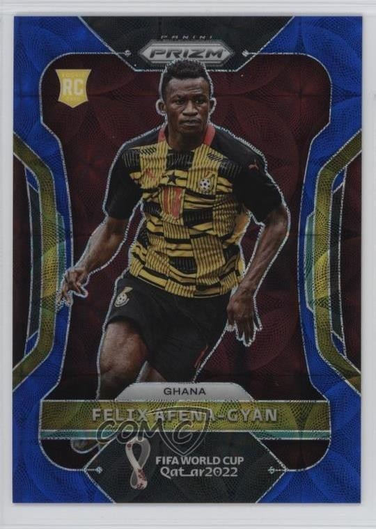 2022 Panini Prizm World Cup Qatar Choice Blue 46/135 Felix Afena-Gyan #231 13bp
