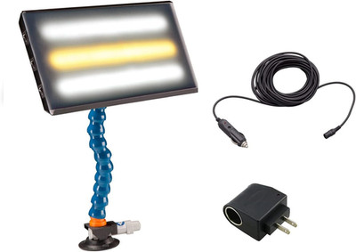 Portable LED Light for Paintless Dent Repair   13  Panel with Cool/Warm/Cool LED