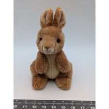 Victoria Zoos Kangaroo Plush Brown 9 Inch Stuffed Animal Toy