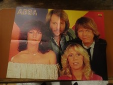 Pop Rocky ++ Poster ++ ABBA / Schlümpfe ++ RAR ++ 121 ++