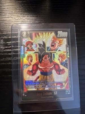 Bandai Dragon Ball Super Card Son Gohan : GT FB09-105 R Foil Battle 20000 HP