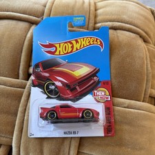 New 2017 Hot Wheels Red '95 Mazda RX-7 Then and Now K-Mart Exclusive RX7