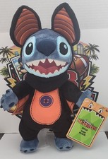 Disney Stitch Bat 2026 Happy Halloween Plush NWT