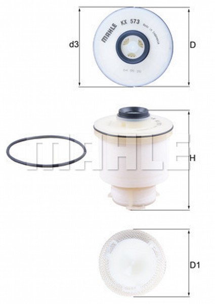 Knecht Kraftstofffilter FüR Toyota Hilux Viii Pick-Up 2.4 D 4WD 2.8 Fortuner-image