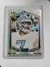 Sam Howell Leaf Metal Draft #P-SH1  Commanders NFL Silver Parallel