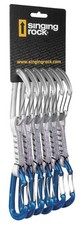 Singing Rock Colt 16 Quickdraw Wire 6-Pack  Durable Dry-Climbing Gear