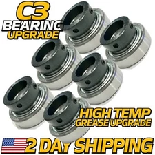 (6 Pack) fits Bobcat 38348-01 Bearings w/ Hi-Temp Grease Upgrade