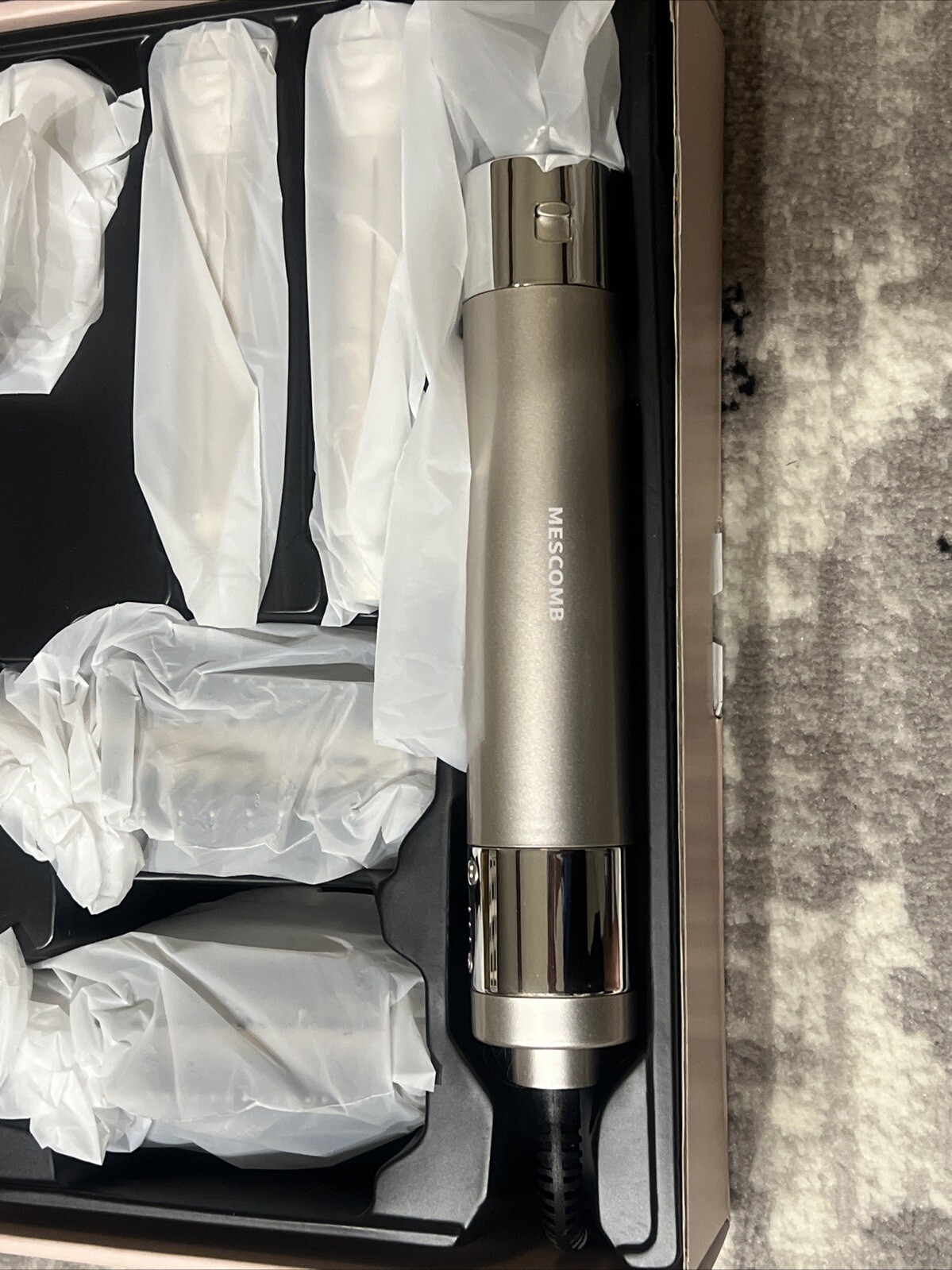 Mescomb 5-in-1 Hair Dryer Brush Set with High-Speed Brushless Motor