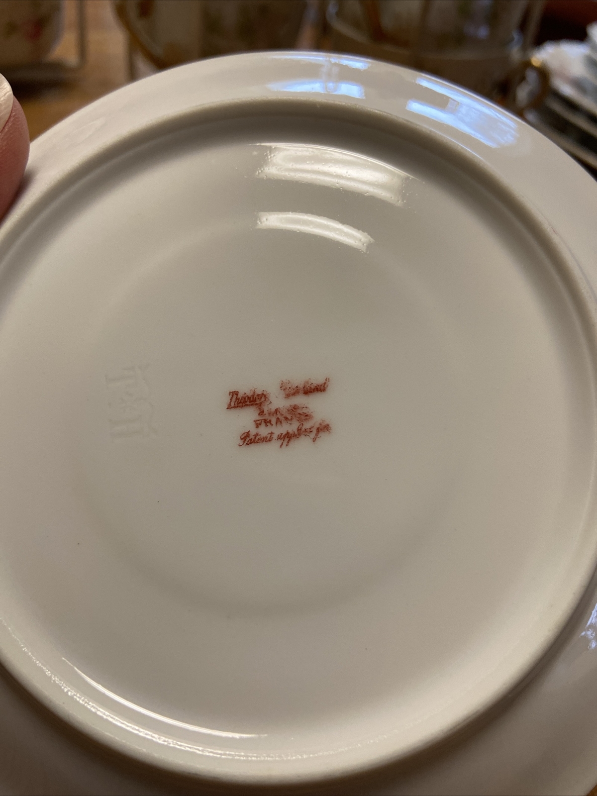 Antique Theodore Haviland China Limoges France Patent Applied For 2Tea