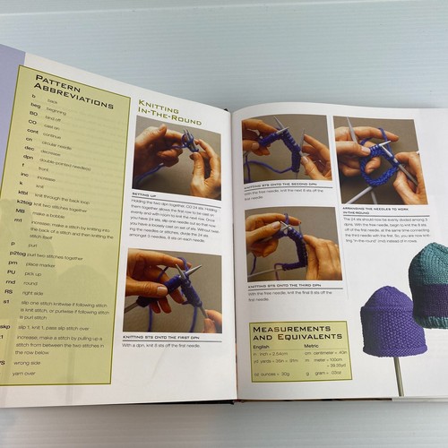 HIP KNIT HATS Cathy Carron 40 FABULOUS DESIGNS HARDCOVER FASHION ACCESSORY CRAFT - Picture 13 of 18