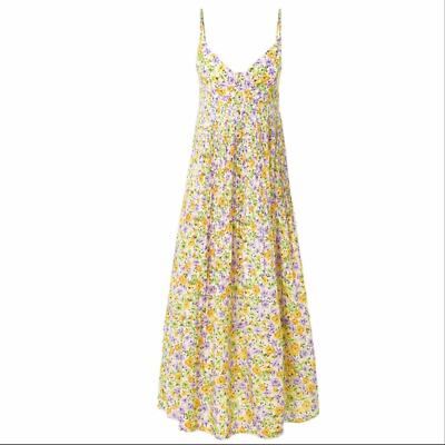 nicholas casual dress Nicholas Floral Print Mini Dress - Orange Dresses, Clothing - W7752362