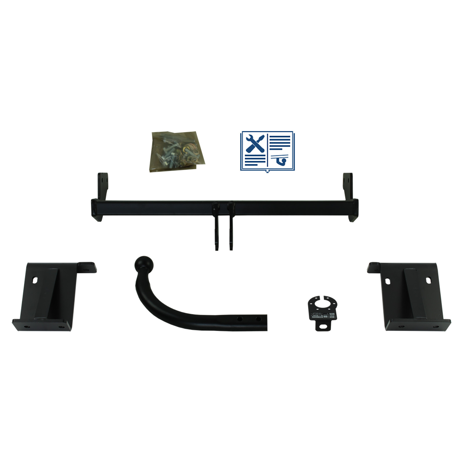 Pack attelage Kia Cee'd hayon 2012 rotule fixe robuste avec faisceau 13b - 2