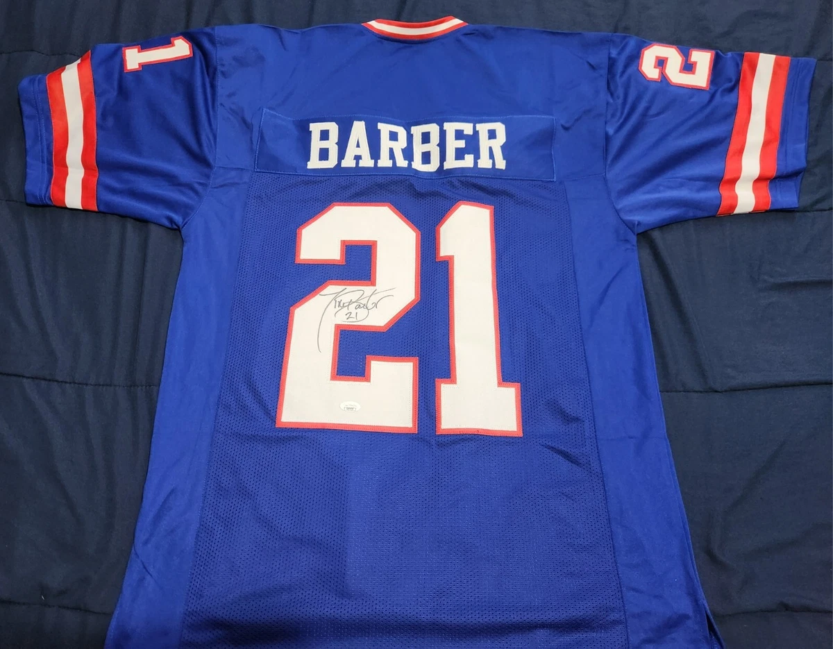 Tiki Barber New York Giants NFL Original Autographed Items for