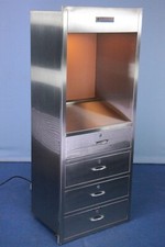Amsco O.R. Storage Console with Light Stainless Medical Cabinet with Warranty